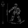 LEGO ǀ Marvel Le Combat Légendaire Avengers : Doomsday - Jeu de Construction - Jouet Super-Héros - Figurine de Sentinelle & 6 Mi