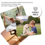 Happysnow Lot de 10 tapis de souris vides pour impression par sublimation, transfert, presse