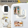 50 pièces Aimants de réfrigérateur vierges pour sublimation : 5,5 cm x 7,5 cm Aimants de sublimation bruts, aimants décoratifs D