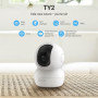 EZVIZ Camera Interieur 360°, Caméra Surveillance WiFi 2.4Ghz | Vision Nocturne, Détection de Mouvement Suivi Intelligent, Audio