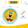 Bob l'Éponge Décoration Anniversaire, 8 Assiettes + 8 Gobelets | Bob l'Éponge Anniversaire Enfant, Vaisselle Anniversaire avec 8