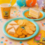 Bob l'Éponge Décoration Anniversaire, 8 Assiettes + 8 Gobelets | Bob l'Éponge Anniversaire Enfant, Vaisselle Anniversaire avec 8