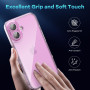 caslord Transparent Ultra Mince Coque pour iPhone 16 | Anti Jaune | TPU | Antichoc | Anti Rayures