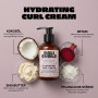 Bali Curls Curl Defining Set - Crème hydratante et gel définissant (150 ml chacun) - Pour des cheveux lisses et définis - Hydrat