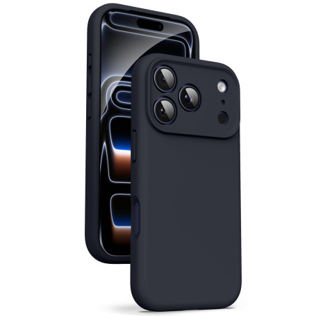 Supdeal Coque en Silicone Liquide pour iPhone 17 Pro Max, [Protection de la Caméra] [Coque en Microfibre] [Protection 4 Couches]