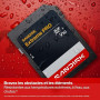 SANDISK Extreme Pro Carte SD UHS-I de 128 Go (Jusqu’à 250 Mo/s en Lecture et Jusqu’à 120 Mo/s en écriture, vidéo 4K UHD, U3, V30