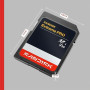 SANDISK Extreme Pro Carte SD UHS-I de 128 Go (Jusqu’à 250 Mo/s en Lecture et Jusqu’à 120 Mo/s en écriture, vidéo 4K UHD, U3, V30