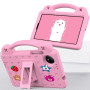 A-BEAUTY Coque pour Xiaomi Redmi Pad SE 8,7" 4G 2024, Rose | Housse de Protection Antichoc avec [Bandoulière] [Poignée et Suppor