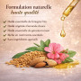 Huile de Fenugrec pour Poitrine, Fesses, Hanches, Acné, Cheveux | 100% naturelle, nouvelle odeur de Rose, bio (50 ml)