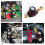 Primasage Coupe Circuit Batterie 12V-48V Coupe Batterie 180° Réglable | Coupe Batterie Voiture, contacts en laiton, boîtier nylo