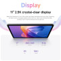XIAOMI Redmi Pad 2, Tablet, 8+256GB Advanced Helio G100-Ultra Massive 9000mAh(typ) Battery, WiFi Version,Charger Included (Cyan)