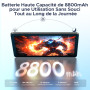 BIRDCLAW P10 Pro Tablette Android 16, Tablette 10 Pouces, Gemini AI, 120Hz, Octa-Core T7250, 48Go RAM+128Go ROM/2 to, 8800mAh, 1