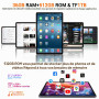 BEYNIVAN Tablette 13 Pouces Android 16 Tablette avec 4G LTE /5G WiFi,36Go+512Go/11580mAh/20W/2960x1848/Octa-Core/Face ID/BT5.0/G