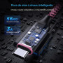 etguuds Câble USB C Rose 2Pack 1M, Câble Type C Charge Rapide Nylon Tressé | Câble Chargeur USB A vers USBC pour iPhone 17 16 15