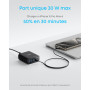 Anker Chargeur USB C 112W, Station 6 Ports | pour iPhone 16/16 Plus/16 Pro/16 Pro Max/Séries 15/14/ 13, MacBook Air, Pixel, Gala