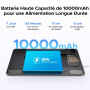 Luzglo P12 Android 16 Tablette 12 Pouces, 48Go RAM+128Go ROM/2To TF, T7280 Octa-Core, IPS 2.4K, 120Hz, 10000mAh/18W, WiFi5, 8MP+