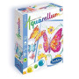 SentoSphère - AQUARELLUM MINI - PAPILLONS 4 PLANCHES - Kit peinture - Peinture Aquarellable Magique - A partir de 5 ans - fabriq