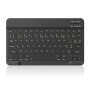 cimetech Tablette Clavier sans Fil Silencieux, Connexion Bluetooth 5.0, Mini Clavier AZERTY Slim Compacte Portable pour Tablette
