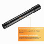 QUARKZMAN Douille À Choc Profonde 1/2" 19mm 200mm Acier À Haut Carbone Noir | Douille À Bascule, Pour Réparation Écrous, Entraîn