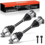 Frankberg 2x Arbre de transmission sans bague ABS, essieu avant | 8K0407451DX Compatible avec: A4 Avant 8K5, A4 Allroad 8KH, A5