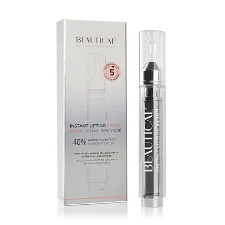 BEAUTICAL Serum Liftant pour le Visage et le Contour des Yeux, 15 ml | Sérum à l'acide hyaluronique, Effet liftant immédiat, Cib
