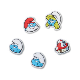 Crocs Jibbitz Charms, Schtroumpfs Lot de 5