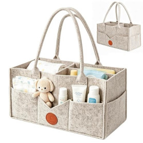 Rangement Couches Bebe Organisateur Couches Bébé Panier Bebe Rangement | Organisateur de couche Peut Contenir des Biberons Des C