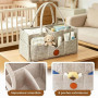 Rangement Couches Bebe Organisateur Couches Bébé Panier Bebe Rangement | Organisateur de couche Peut Contenir des Biberons Des C