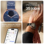 Withings ScanWatch 2 Montre intelligente hybride pour homme et femme – ECG, SPO2, surveillance de la température, sommeil, santé