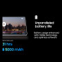 Samsung Galaxy S25 Ultra 5G AI Smartphone (Titan Silverbleu, 12 Go de RAM, 256 Go de stockage), appareil photo 200 MP, S-Pen inc
