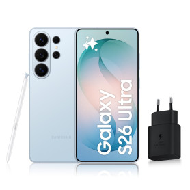 Samsung Galaxy S26 Ultra, Smartphone Android 5G avec Galaxy AI, 1 to, Chargeur Secteur Rapide 25W Inclus, Smartphone déverrouill