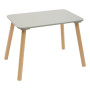 Ensemble de Table et Chaise Enfant Alex - Plateau Résistant à l'eau - Mobilier de Chambre, Salle de Jeux - Fille et Garçon - Boi