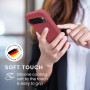 kwmobile Housse Compatible avec Google Pixel 10 Pro XL Coque - Housse de téléphone Protection Souple en TPU Silicone - Rose fonc