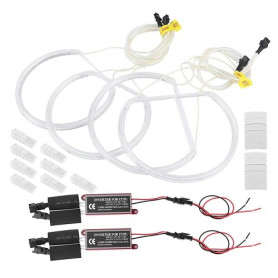 AUTO Yctze CCFL Angel Eyes Halo Light Ring Kit Fit pour E46 Berline 1995-2005 (Blanc)+ eyes e46 eyes e46 eyes e46 eyes e46 eyes