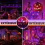 Joomer Halloween Guirlande Lumineuse Exterieure 20M 200 LED Orange Violet | Halloween Decoration Guirlande Lumière Exterieur Fic