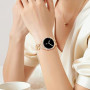 Ocaer Bracelet et boîtier en métal compatibles avec Samsung Galaxy Watch 8 40 mm 44 mm, bracelet fin magnétique en métal milanai