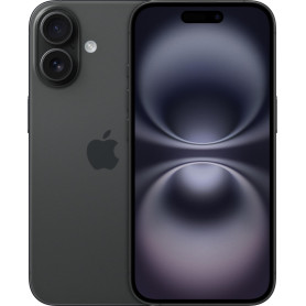 Apple iPhone 16, 128GB, Noir (Reconditionné)