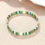 KELITCH Star Charm Bracelet Tila Stretch Bracelet Femme Amitié Bracelet Bijoux