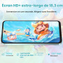 OUKITEL C68 Plus Telephone Portable 7.2"/120H, 24 GO+512 GO/TF 1TO/NFC-Bleu | Téléphone Android 15, Smartphone Débloqué 6000mAh,