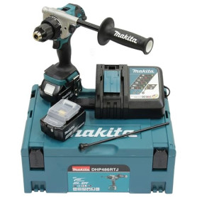 Perceuse à percussion 18V LXT (2x5,0 Ah) en MAKPAC - MAKITA DHP486RTJ