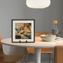 Tincogo Chevalet Support Assiette Decorative - Porte Assiette Petit | Presentoir Cadre Photo de Table- Chevalet Presentation Pla