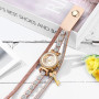 Avaner Montre -Montre Diamant-Tout en Diamant Crystal - Bracelet décoratif Amovible-Montre analogique à Quartz pour Femme/Homme