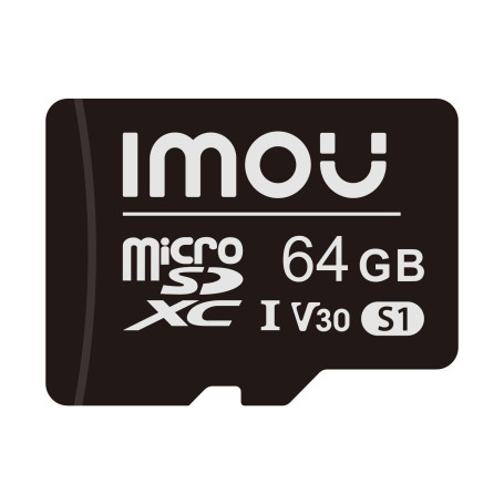 Imou Carte Micro SDXC 32 Go, Vitesse de Lecture jusqu'à 95 Mo/s | Adaptateur SD pour Smartphone, Tablette, caméra d'action, Dron