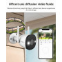 Imou Carte Micro SDXC 32 Go, Vitesse de Lecture jusqu'à 95 Mo/s | Adaptateur SD pour Smartphone, Tablette, caméra d'action, Dron
