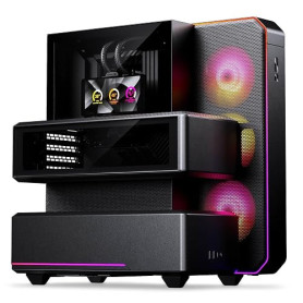 Phanteks EX5 MAX, boîtier ATX multicaméra, AIO 360 LCD inclus, LED ARGB | Multicamera, AIO 360 LCD inclus, LED ARGB, Form Factor