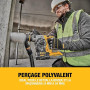 DEWALT - Perforateur SDS-Plus 24mm Brushless XR 18V, Unité Nue, DCH273NT-XJ