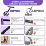 Bande Élastique Musculation Antidérapante Bande de Résistance | Sport Maison Femme Abdos Musculation Appareil Fitness Materiel p