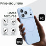 JETech Coque Magnétique Fine pour iPhone 18 Pro, Glacier | Ultra-Fine Léger, Compatible avec MagSafe, Prise Antidérapante, Prote