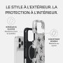 BURGA Coque Unisexe pour iPhone 17 Pro Max – Design Hybride Double Couche avec TPU Anti-Choc, Finition Résistante aux Rayures et