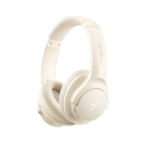 soundcore by Anker Q20i Casque Supra-auriculaire sans Fil Bluetooth avec réduction Active du Bruit Hybride, autonomie de 40 h en